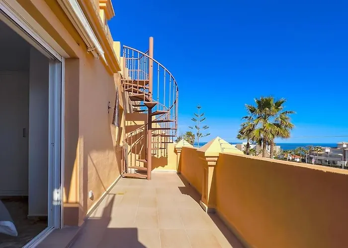 Estepona, Casa De Lujo Con Vistas Al Mar Vakantiehuis Estepona